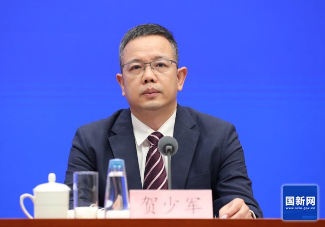 商务部对外贸易司负责人贺少军。图片来源：国新网